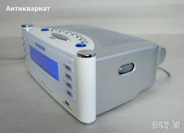 Топ модел настолен радио-часовник Sangean RCR-22, снимка 4 - Радиокасетофони, транзистори - 50867313