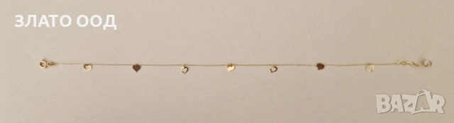 ЗЛАТНИ ГРИВНИ за крак, снимка 9 - Гривни - 29069518