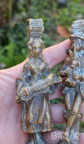 Винтидж Бронзови Музиканти Белгия- "1930г", снимка 18 - Колекции - 40007257