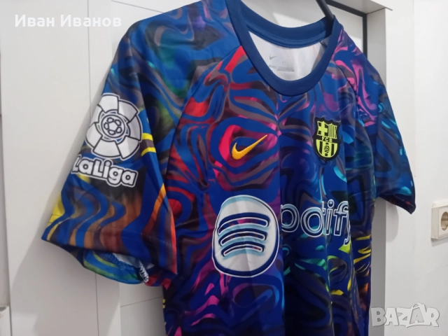 Чисто нова оригинална фланелка на Барселона - Левандовски, снимка 5 - Футбол - 51651669