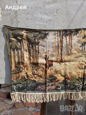 Старинен ковьор,покривка за стена #217, снимка 4 - Антикварни и старинни предмети - 41541356