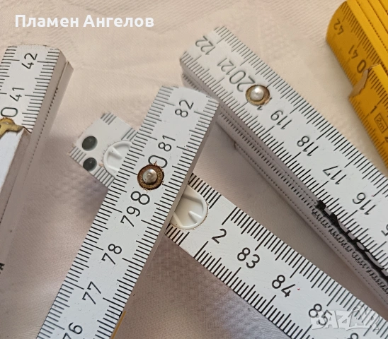 Комплект от 2 броя сгъваеми метри, снимка 6 - Измервателни инструменти - 53635304