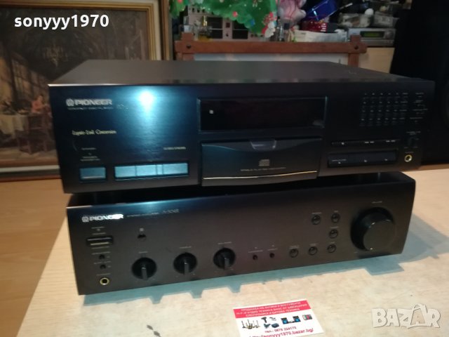 pioneer amplifier+pioneer cd 1402221957, снимка 3 - Ресийвъри, усилватели, смесителни пултове - 35789737