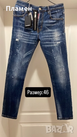 Мъжки дънки Dsquared2, снимка 2 - Дънки - 52592527