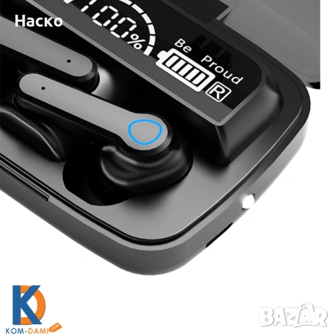 TWS Безжични Bluetooth слушалки M19, снимка 2 - Слушалки и портативни колонки - 53441973