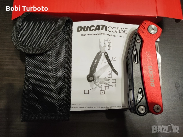 Мултифункционален инструмент Ducati corse 11 in 1., снимка 5 - Други инструменти - 52934057