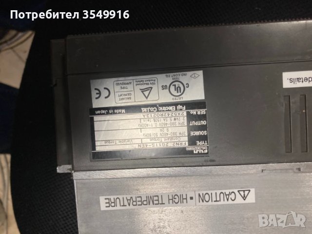 Честотен регулатор,инвертор Fuji Frenic 2,2КВ/400v, снимка 5 - Други машини и части - 50972053