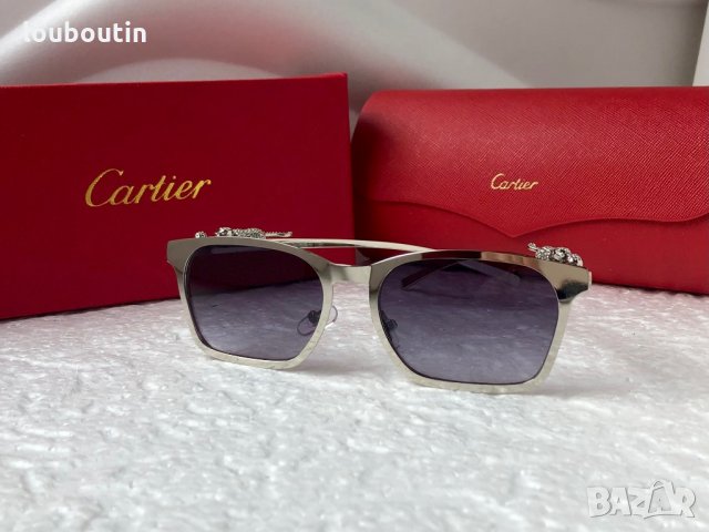 Cartier 2021 дамски слънчеви очила тип котка, снимка 7 - Слънчеви и диоптрични очила - 34665094