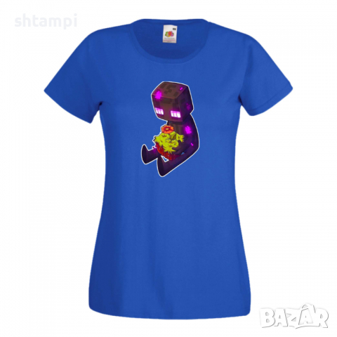 Дамска тениска Enderman 4 майнкрафт Minecraft,Игра,Забавление,подарък,Изненада,Рожден Ден., снимка 7 - Тениски - 36520703