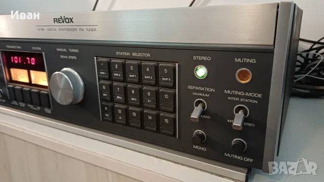 Тунер REVOX B760, снимка 4 - Ресийвъри, усилватели, смесителни пултове - 55903559