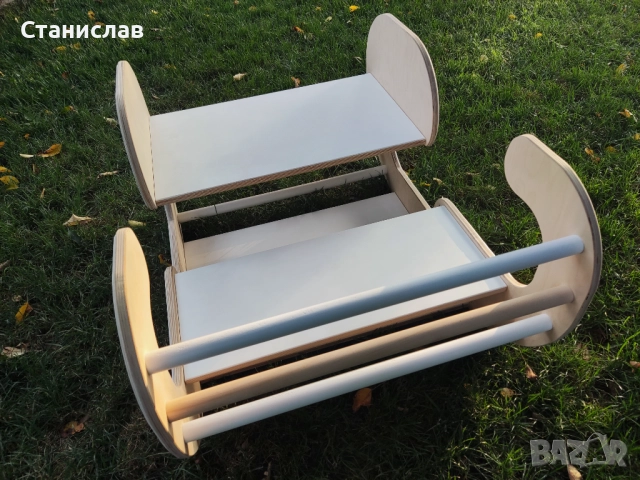 Детска катерушка 2 в 1 МОНТЕСОРИ , снимка 4 - Мебели за детската стая - 46206654