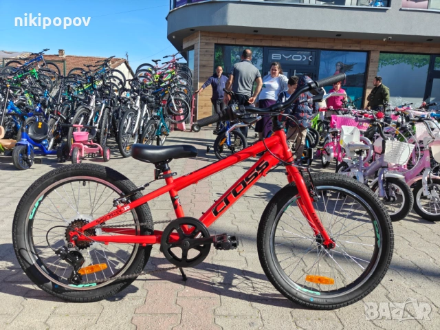 CROSS Велосипед 20" SPEEDSTER червен, снимка 2 - Велосипеди - 53830625