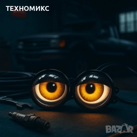 Комплект от 2 лупи Devil Eyes с 3-инчов LED дисплей, дистанционно, снимка 8 - Аксесоари и консумативи - 51465368