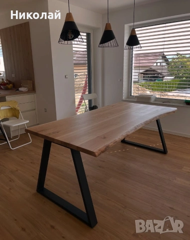 трапезна маса масив дъб , снимка 15 - Маси - 53541381