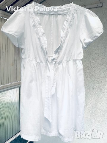Разкошна бяла туника/ блуза, снимка 4 - Туники - 41616509
