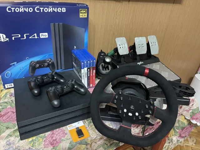 PS4 Pro 1TB + волан PXN V10 , снимка 1 - PlayStation конзоли - 49523268