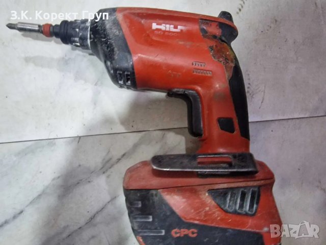 Hilti SD 5000 / 3.3 Ah - Винтоверт за гипскартон, снимка 4 - Винтоверти - 40856066