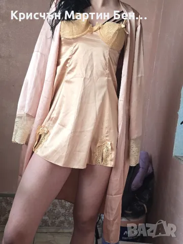 Сатенена нощничка Hunkemoller /s, м , снимка 12 - Корсети, бюстиета, топове - 37167851