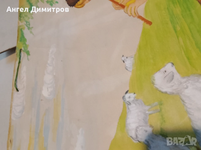 Стар акварел , снимка 5 - Картини - 51608631