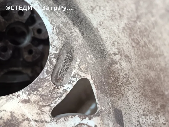 Оригинални джанти Alfa Romeo 16" (Speedline) с 4 бр. зимни гуми 205/55/16 (Hankook и Continental) , снимка 9 - Гуми и джанти - 55812341