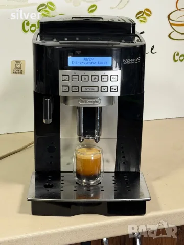 Кафемашина кафе автомат delonghi magnifica S CAPPUCCİNO с гаранция, снимка 8 - Кафемашини - 55934377