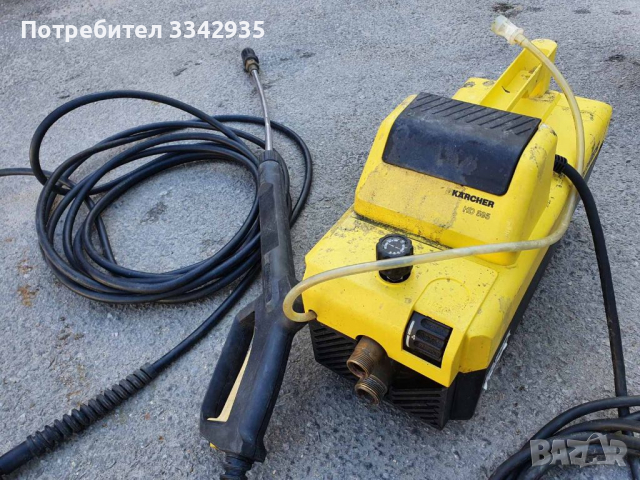 Професионална Водоструйка керхер karcher, снимка 3 - Други машини и части - 36241417