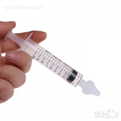 Детска спринцовка иригатор за нос к-т 2 броя, снимка 6 - Хигиенни препарати - 39782286