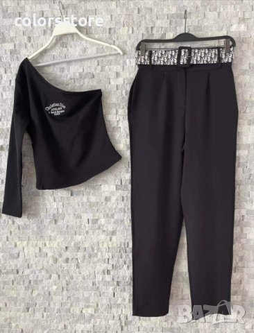 Черен комплект  Cristian Dior  код IM-F12