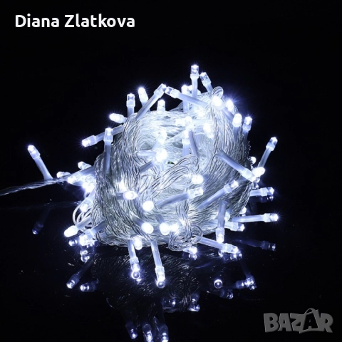 Коледна украса - LED светеща завеса, 300x60 см, снимка 8 - Декорация за дома - 52421415