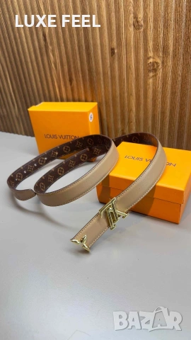 Дамски Колани - Две Лица ⚜️ Louis Vuitton , снимка 10 - Колани - 53064318