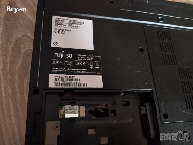 Fujitsu Esprimo V 6555 лаптоп на части, снимка 7 - Лаптопи за дома - 35989631