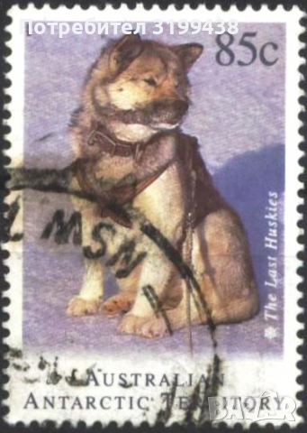 Клеймована марка Фауна Куче 1994 от Австралийски антарктически територии, снимка 1