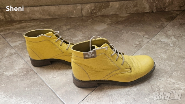 Кожени дамски боти - кларк, 37 размер. , снимка 5 - Дамски боти - 52864970