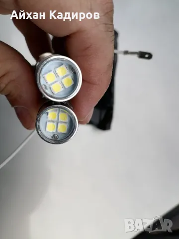 Лед крушки с лупи Н3 12лв , снимка 2 - Аксесоари и консумативи - 47329936