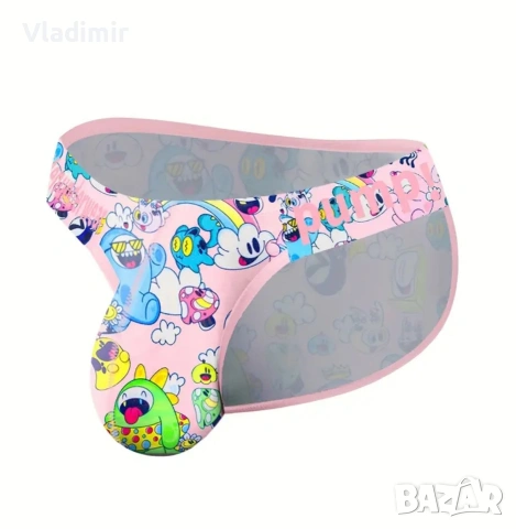 Слип с щампа , снимка 3 - Бельо - 49278545