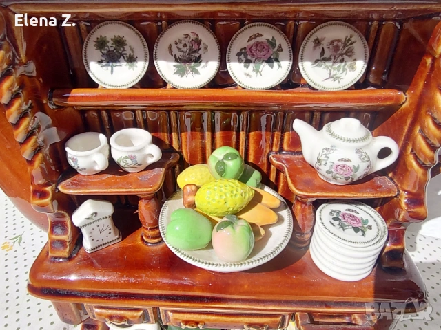 Подписан рядък чайник Portmeirion Botanic Garden Cardew, снимка 4 - Декорация за дома - 53808895