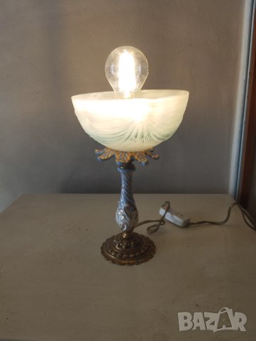 ретро настолна лампа, снимка 4 - Настолни лампи - 41731989