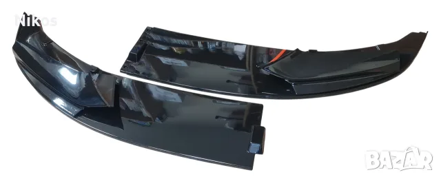 Преден лип спойлер (нож / сплитер) Performance за BMW F10/F11 M-пакет (Gloss Black, снимка 5 - Аксесоари и консумативи - 55927180