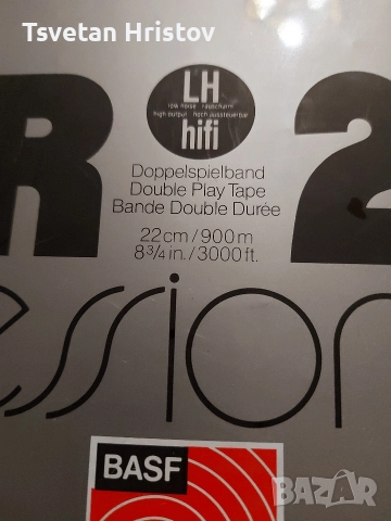 BASF ролка за магнетофон алуминиева 22см., снимка 4 - Декове - 52811275
