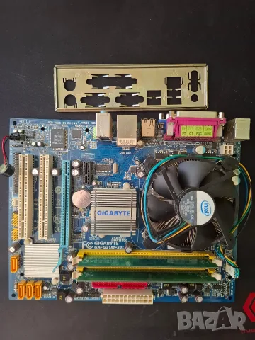 Gigabyte GA-G31M-S2L + Pentium Dual-Core E2180 + 1GB DDR2 + охлаждане