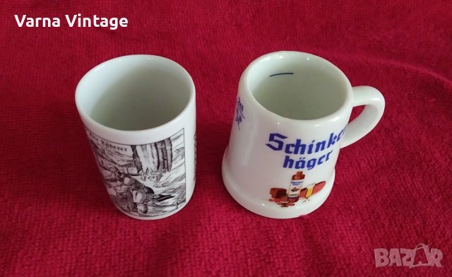 Две колекционерски мини чаши. Германия.