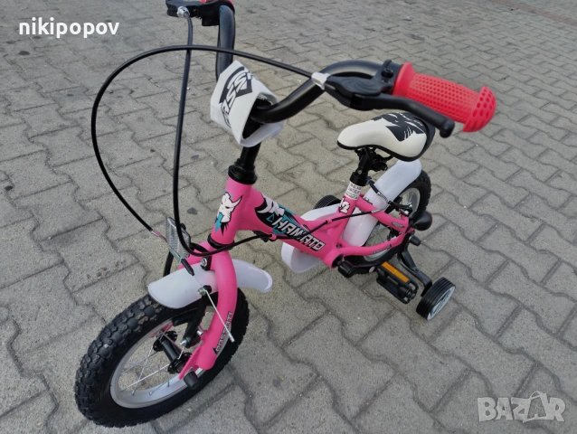 PASSATI Велосипед 12" HAMATO розов, снимка 6 - Велосипеди - 53531369
