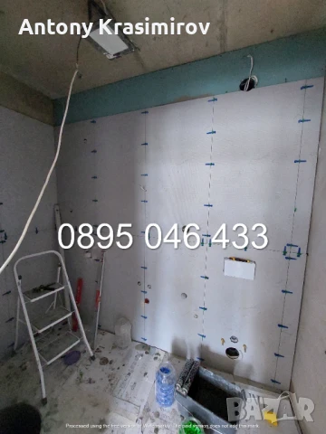 Шпакловка от 6лв/м2 . Всички видове строителни услуги!, снимка 2 - Ремонти на апартаменти - 51271335