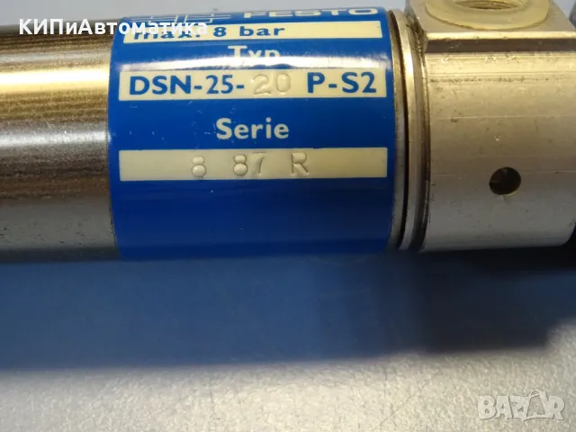 Пневматичен цилиндър двойнодействащ Festo DSN-25-20P-S2 pneumatic cylinder, снимка 5 - Резервни части за машини - 47674041