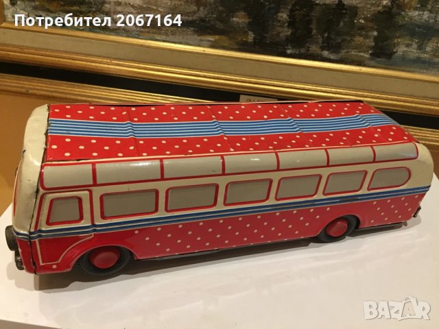 Стара голяма ламаринена играчка, снимка 8 - Колекции - 40917846