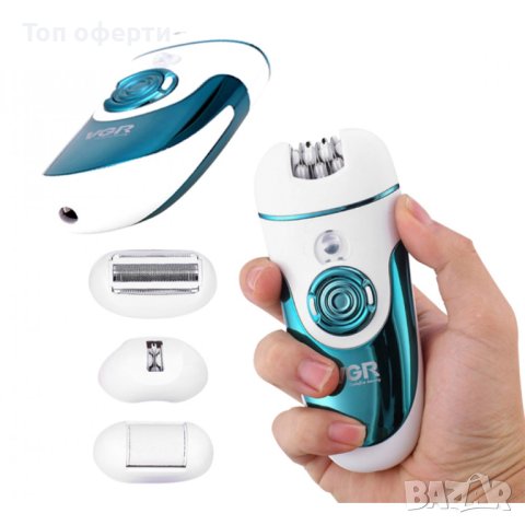 Акумулаторен епилатор VGR, Модел V-700, Водоустойчив, снимка 5 - Друга електроника - 44464091