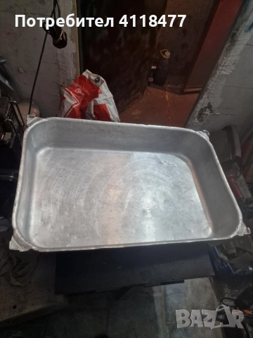 Голяма алуминиева тава