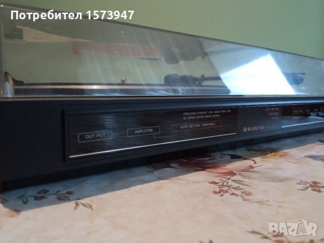 SANYO AUTO RETURN TURNTABLE TP6100, снимка 2 - Грамофони - 38957835