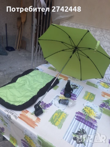 Лятна количка Peg perego Aria, снимка 4 - Детски колички - 50785245