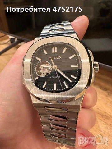 Seiko Nautilus Open Heart, снимка 6 - Мъжки - 53788816